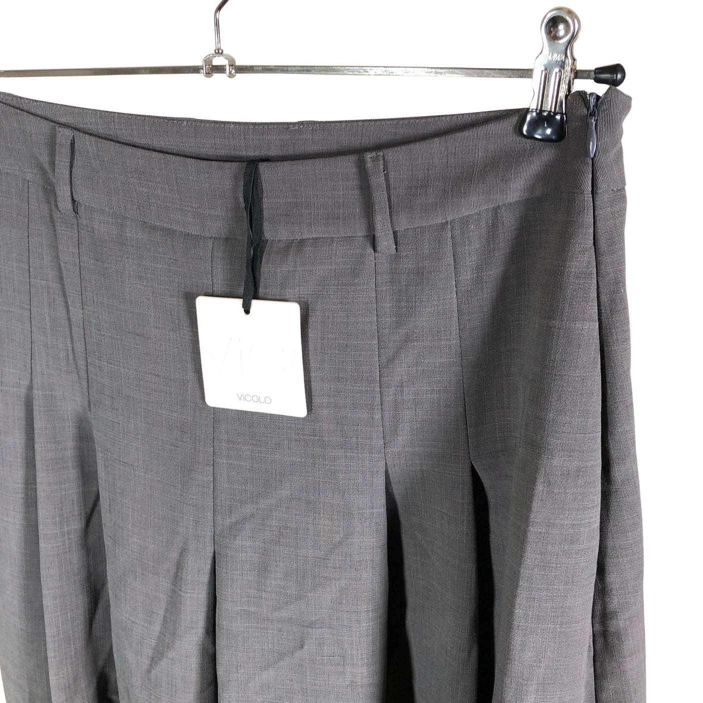 Unisex Vicolo - Straight leg trousers, size 38 - Gray (3)