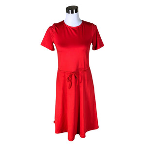 Unisex Happy Holly - Tricot dress, size 34 - Red (1)