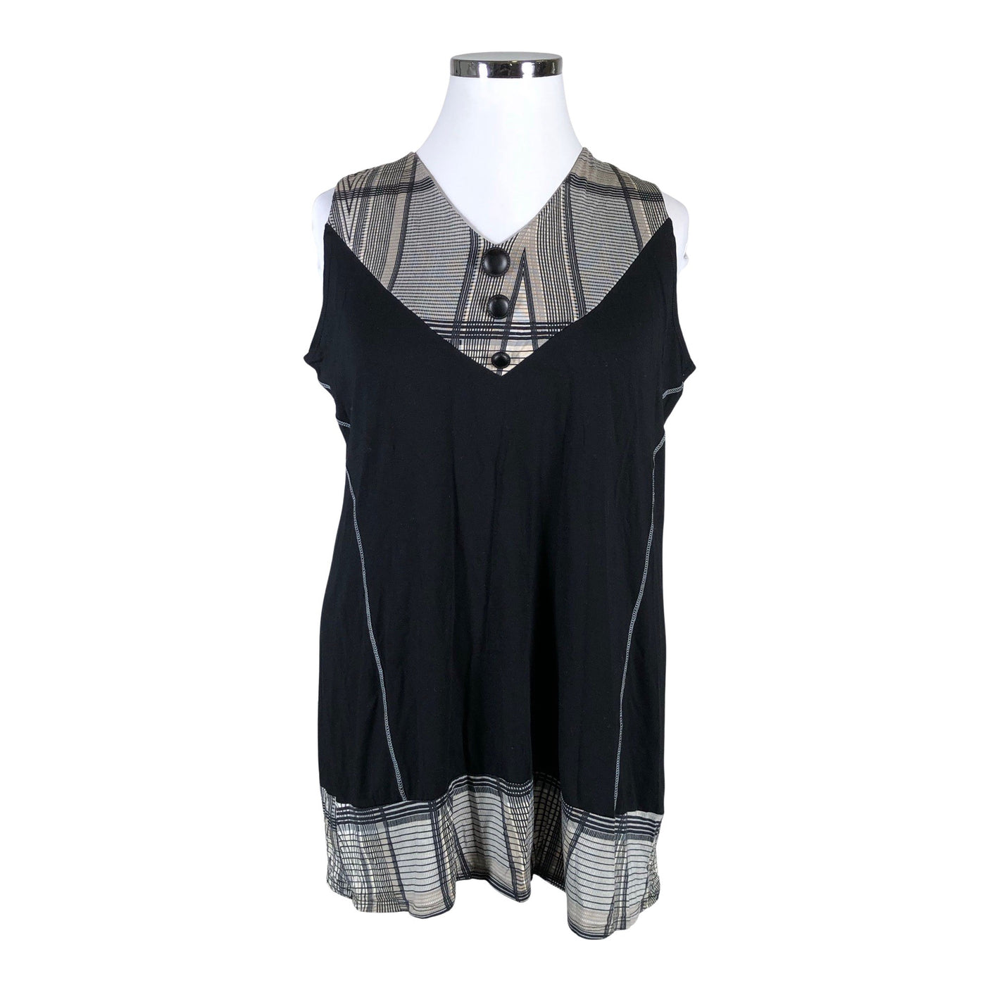 Unisex Bloomit - Tricot tunic, size 42 - Black (1)