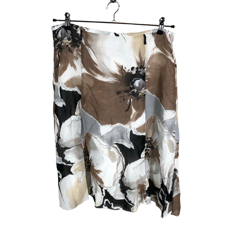 Unisex Gerry Weber - Fabric skirt, size 42 - Brown ()