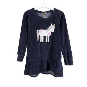 Unisex me&i - Sweatshirt tunic, size 122 - 128 - Blue (1)