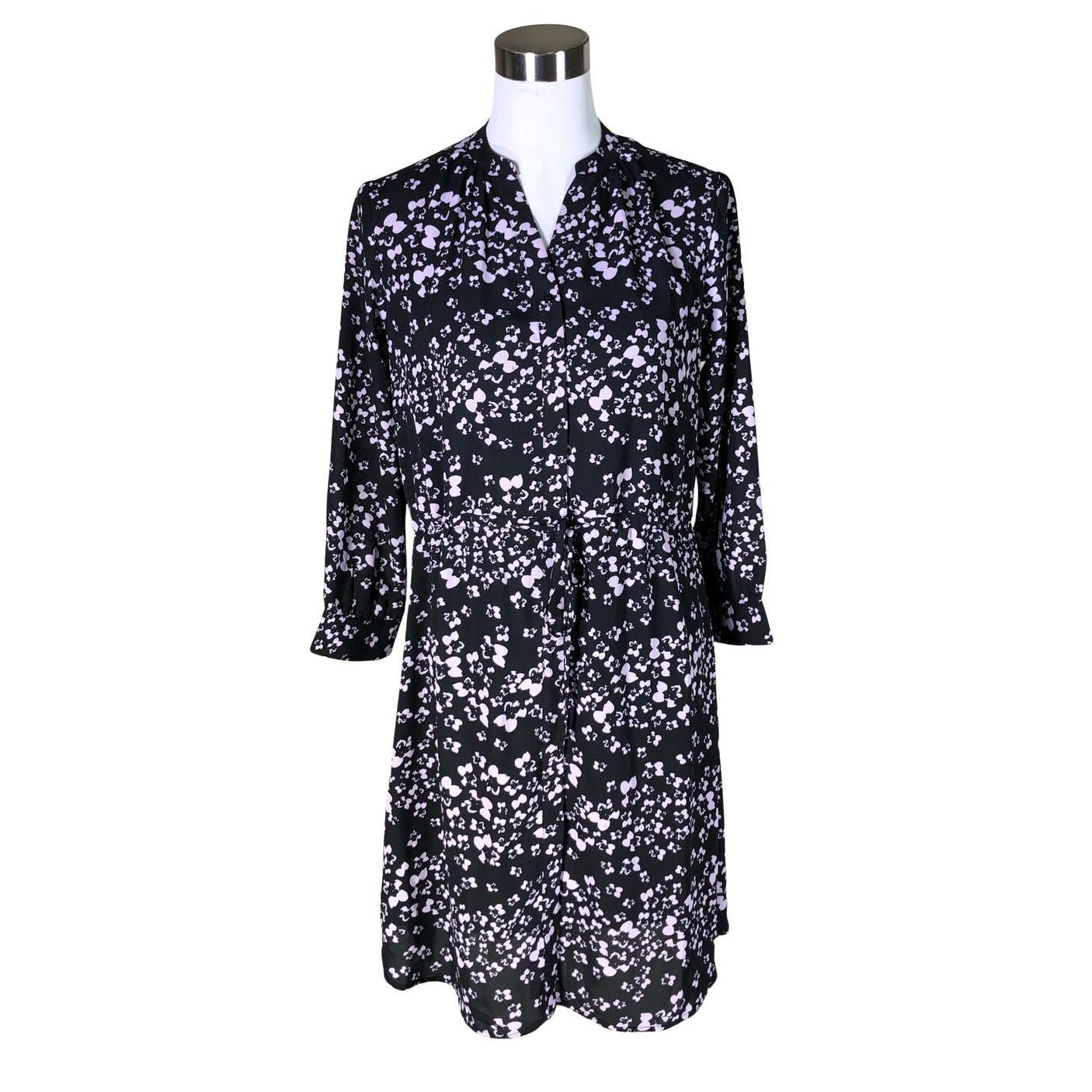 Unisex Selected - Schiffon dress, size 36 - Black (1)