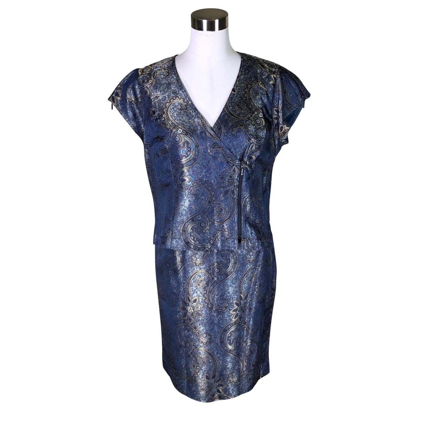 Unisex Alain Manoukian - Suit set, size 38 - Blue (2)