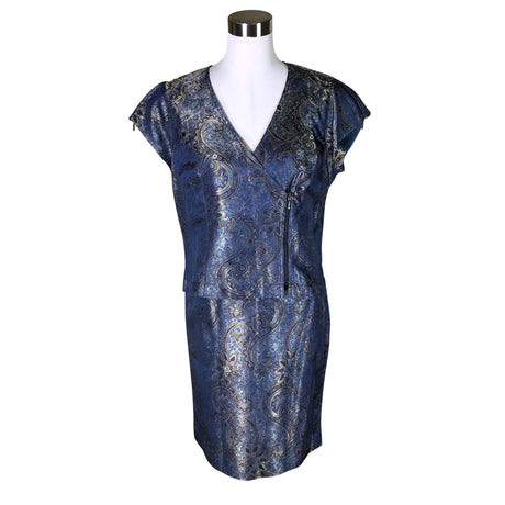 Unisex Alain Manoukian - Suit set, size 38 - Blue (2)