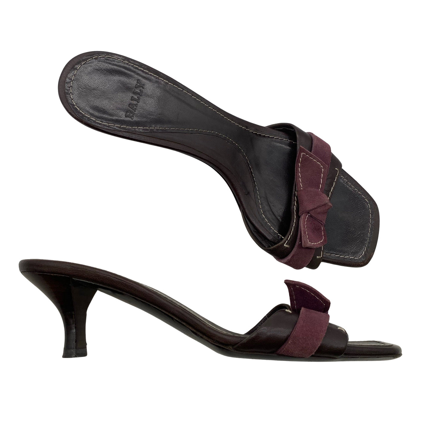 Naisten Bally - Heeled sandals, size 38 - Ruskea (1)