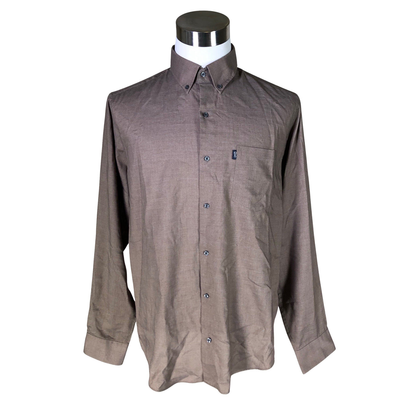 Unisex Next - Collared shirt, size XL - Brown (1)