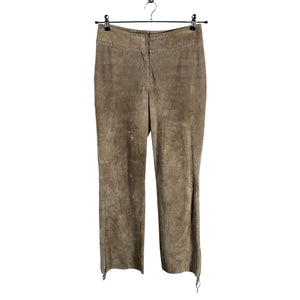 Unisex Betty Barclay - Leather pants, size 38 - Beige (1)