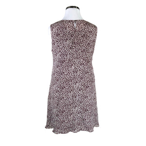 Unisex Marc O'Polo - Schiffon dress, size 44 - Wine red (2)