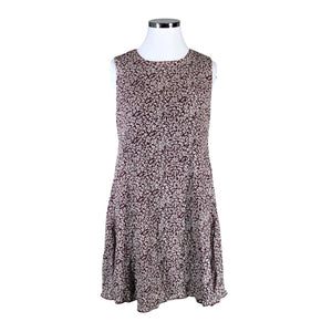 Unisex Marc O'Polo - Schiffon dress, size 44 - Wine red (1)