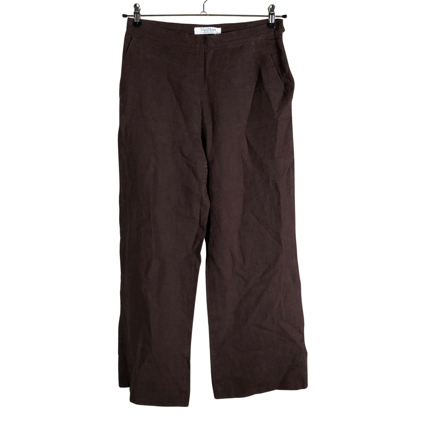 Unisex MaxMara - Slacks, size 38 - Brown (1)
