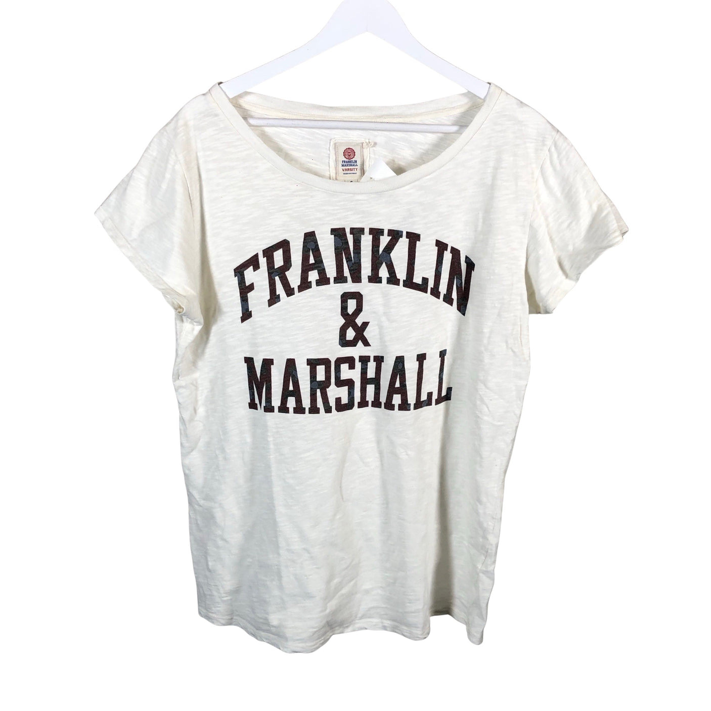 Unisex Varsity - T-shirt, size S - White (1)