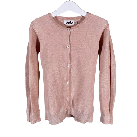 Unisex Molo Kids - Cardigan, size 134 - 140 - Light pink ()