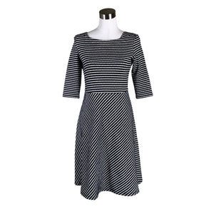 Unisex Comma - Tricot dress, size 36 - Black (1)