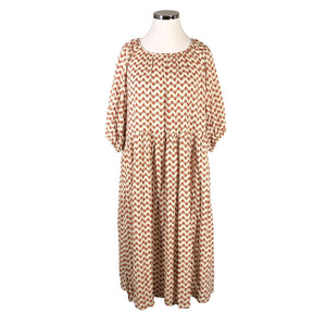 Unisex Soyaconcept - Schiffon dress, size 42 - Natural white (1)