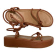 Unisex Flattered - Sandals, size 37 - Brown ()