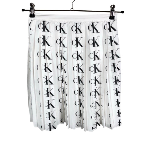 Unisex Calvin Klein Jeans - Fabric skirt, size 36 - White ()