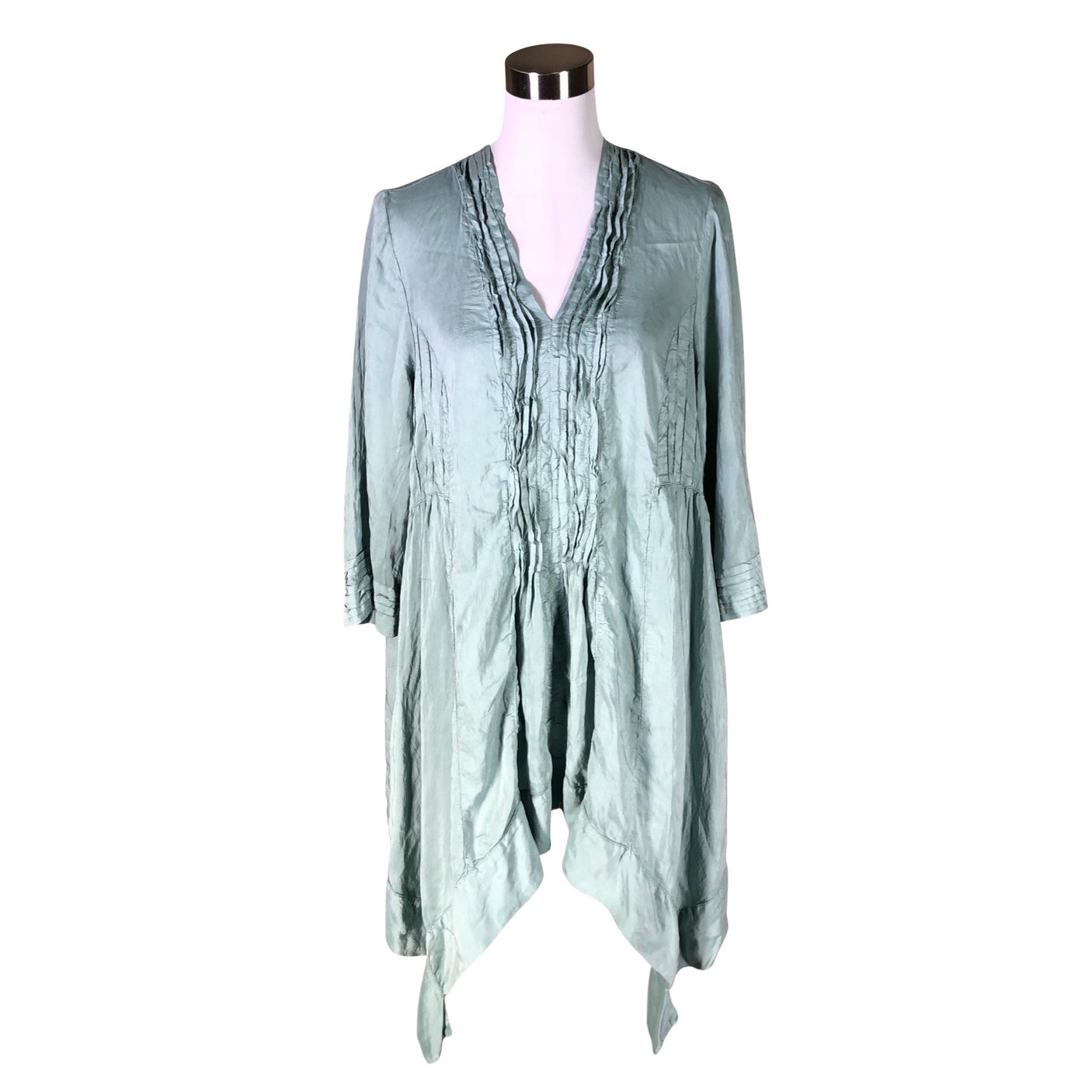 Unisex Grizas - Schiffon dress, size 40 - Green (1)