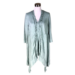 Unisex Grizas - Schiffon dress, size 40 - Green (1)