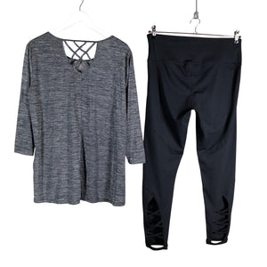 Unisex Raiski - Sports suit, size 42 - Gray (2)