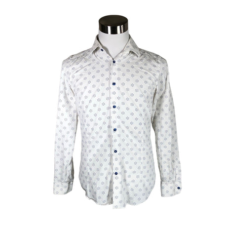 Unisex NaraCamicie - Collared shirt, size M - White ()