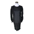 Unisex Nü - Knit dress, size 38 - Black ()