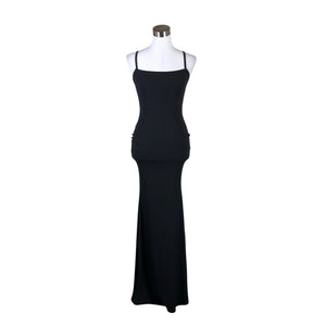 Unisex Ninepine - Maxi dress, size 36 - Black (1)