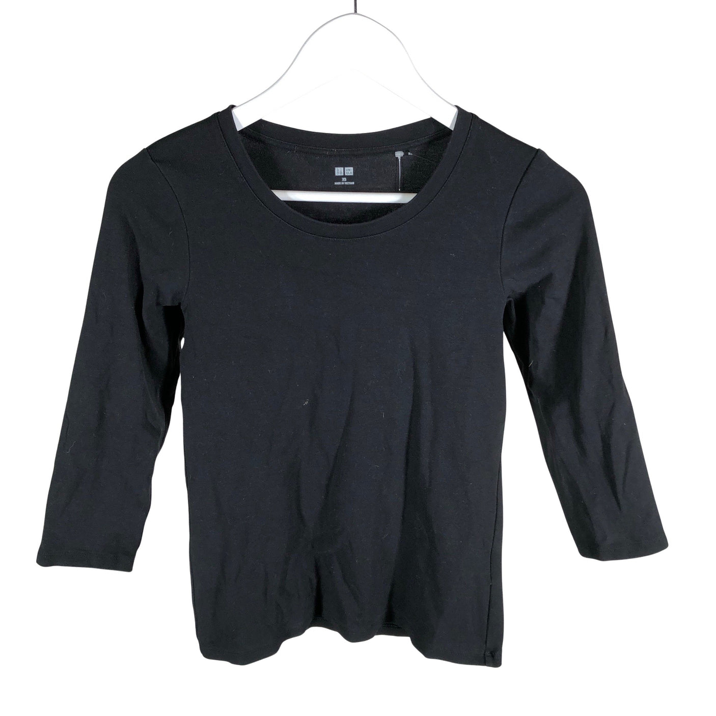Unisex Uniqlo - Tricot shirt, size 34 - Black (1)