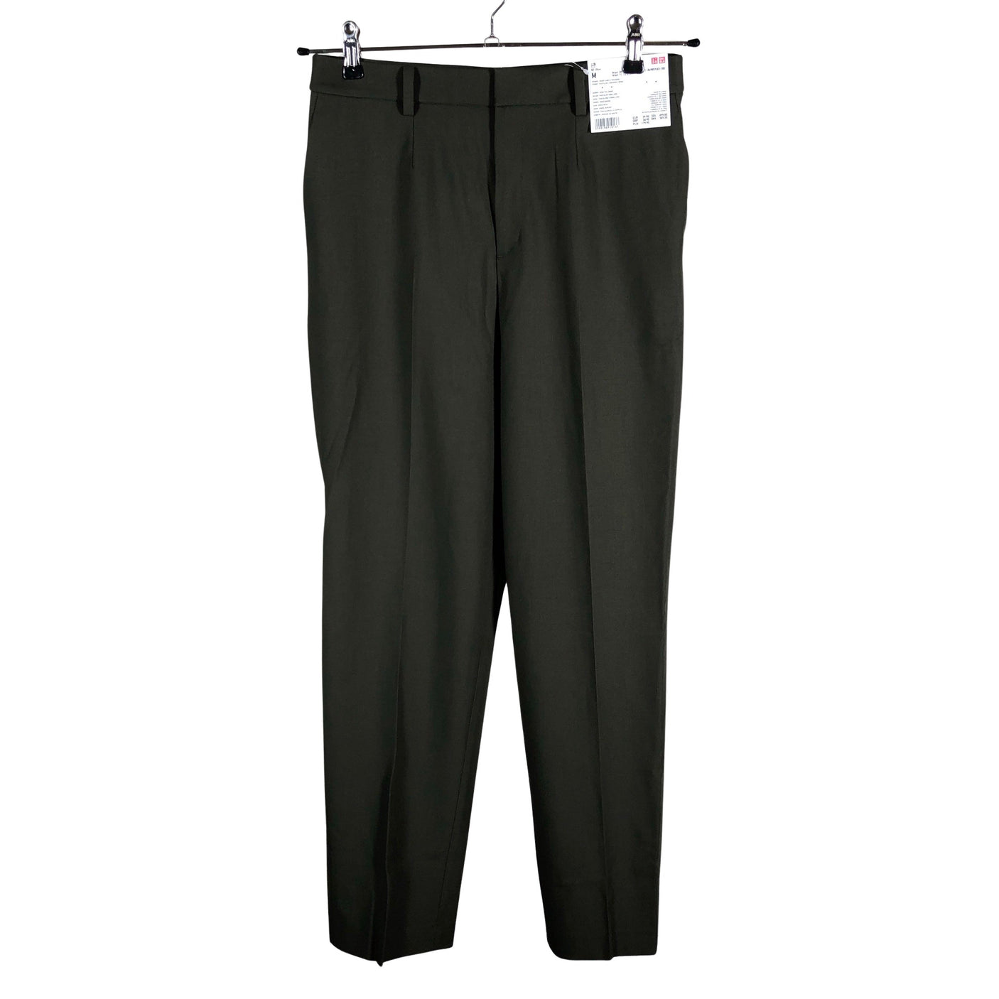 Unisex Uniqlo - Straight leg trousers, size 38 - Green (1)