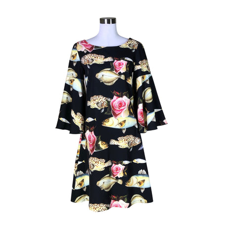 Unisex A'dress - Schiffon dress, size 34 - Black ()
