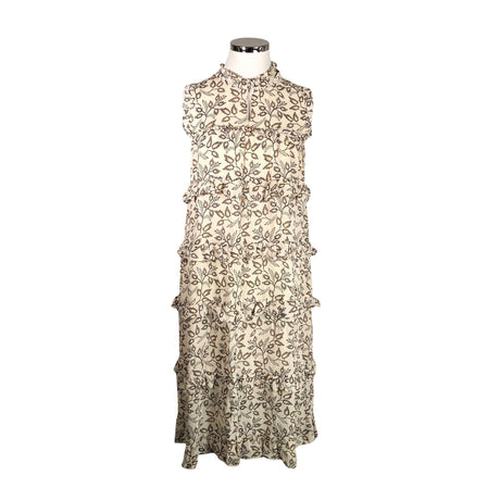 Unisex Part two - Schiffon dress, size 44 - Natural white ()