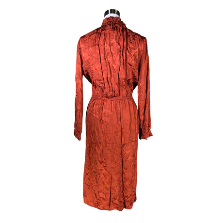 Unisex Hálo - Schiffon dress, size 36 - Brown (2)