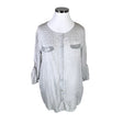 Unisex Monari - Schiffon tunic, size 42 - Gray ()