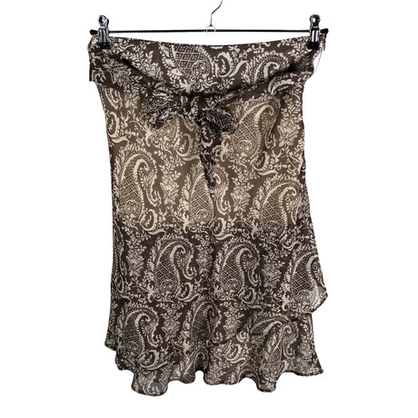 Unisex Global - Fabric skirt, size 40 - Brown ()