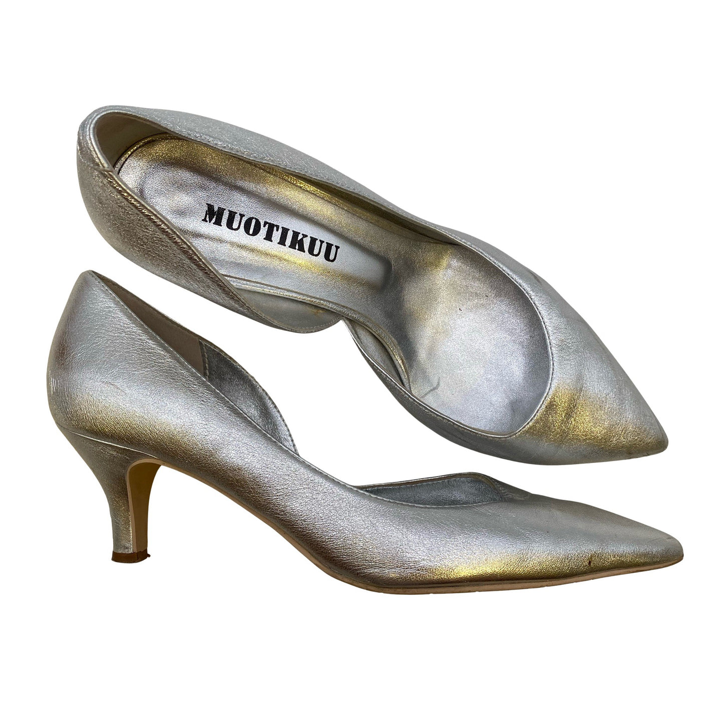 Unisex Muotikuu - High heels, size 40 - Silver (1)