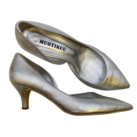 Unisex Muotikuu - High heels, size 40 - Silver ()