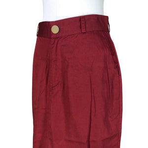 Unisex Tauko - Fabric skirt, size 38 - Wine red (3)