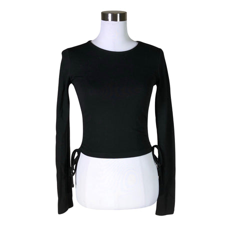 Unisex Na-KD - Tricot shirt, size 38 - Black ()