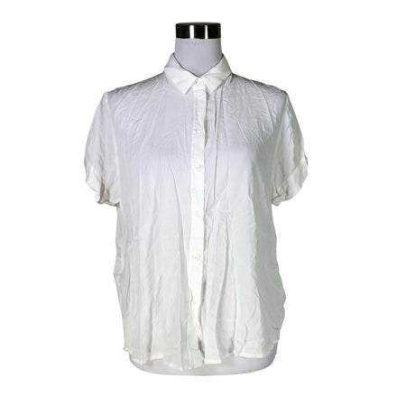 Unisex Samsoe&Samsoe - Short-sleeved blouse, size 40 - White ()