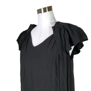 Unisex Vestiarium - Schiffon dress, size 36 - Black (3)