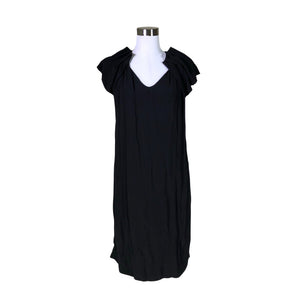 Unisex Vestiarium - Schiffon dress, size 36 - Black (1)