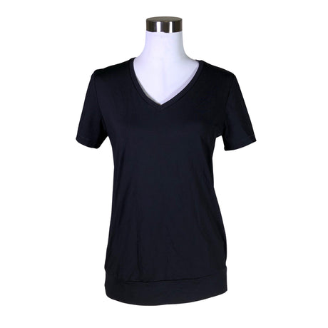 Unisex Casall - Sports shirt, short sleeve, size 38 - Black ()