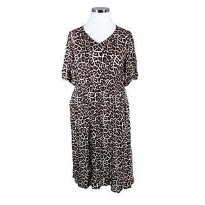 Unisex Kaffe - Summer dress, size 42 - Brown (1)