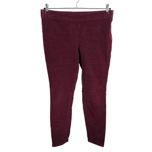 Unisex Noom - Velvet pants, size 42 - Wine red (1)