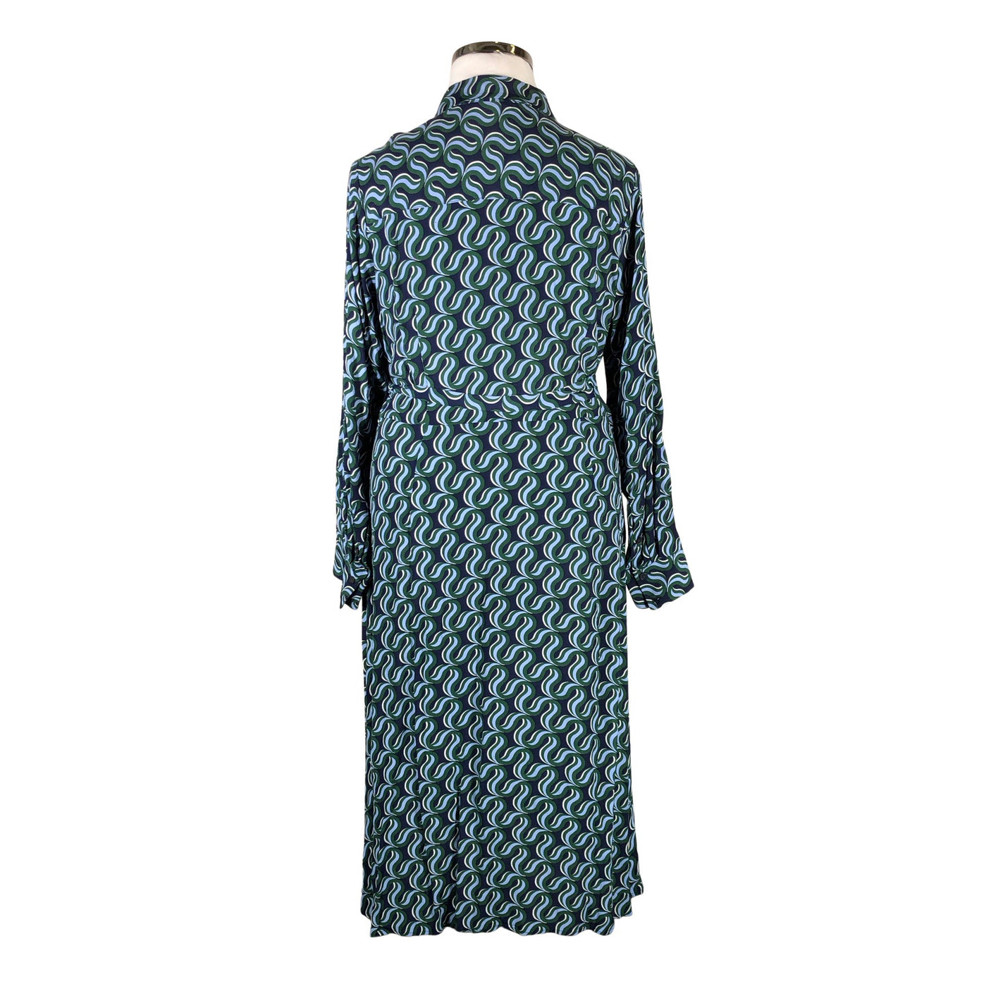 Unisex Boden - Schiffon dress, size 42 - Blue (2)