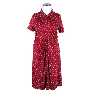 Unisex King Louie - Tricot dress, size 42 - Wine red (1)