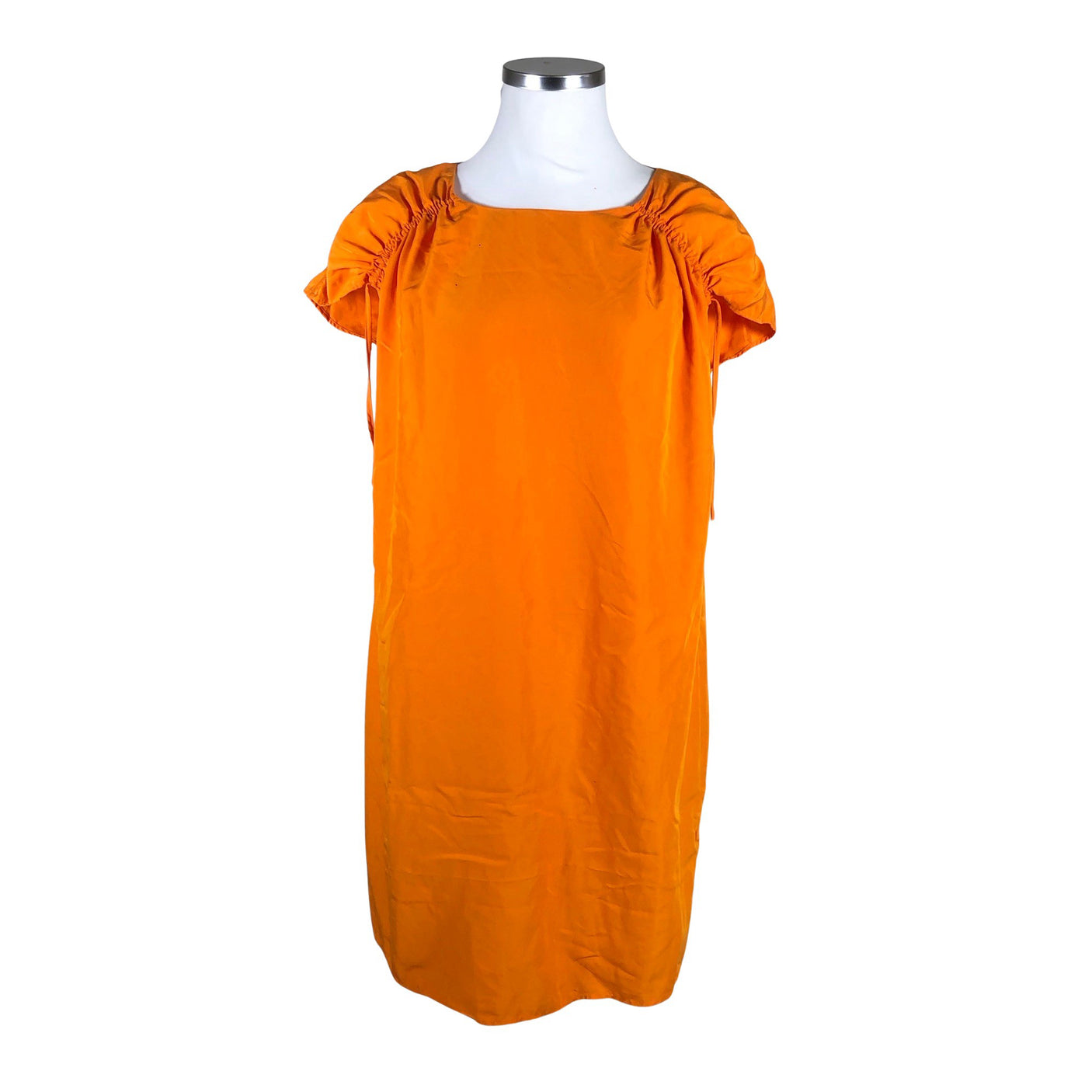 Unisex Lindex - Schiffon dress, size 44 - Orange (1)
