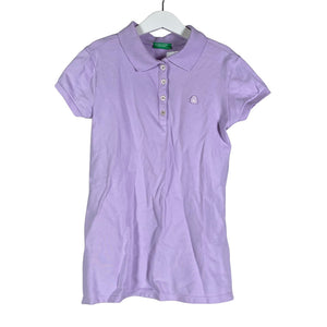 Unisex Benetton - Polo shirt, size 146 - 152 - Violet (1)