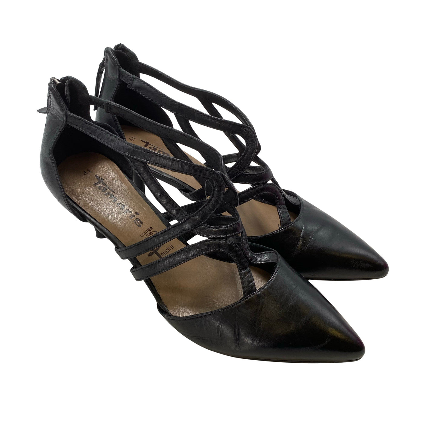 Unisex Tamaris - Heeled sandals, size 41 - Black (2)