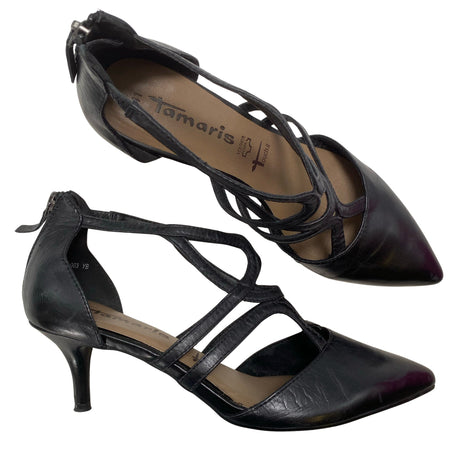 Unisex Tamaris - Heeled sandals, size 41 - Black ()