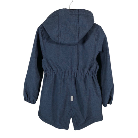 Unisex Name It - Soft shell jacket, size 116 - 122 - Blue (2)
